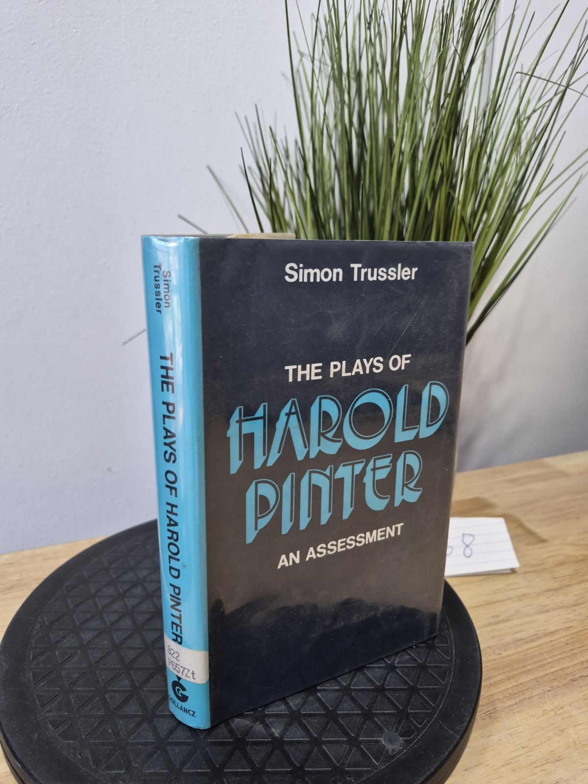 The Plays of Harold Pinter An Assessment by Simon Trussler 1974 Hardcover