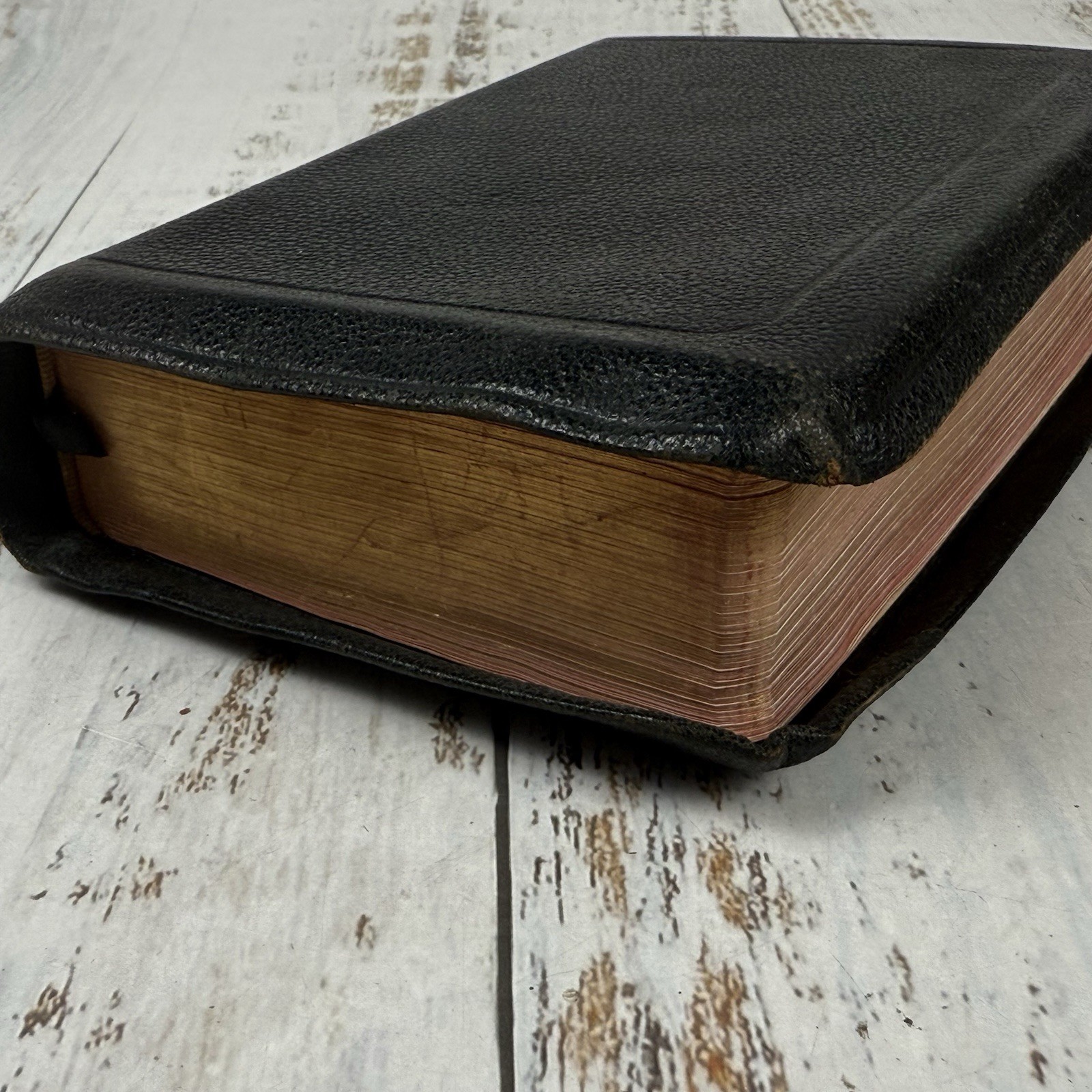 1930s Holy Bible Pronouncing Illustrated Nelson’s Scholars Edition Leather Bound