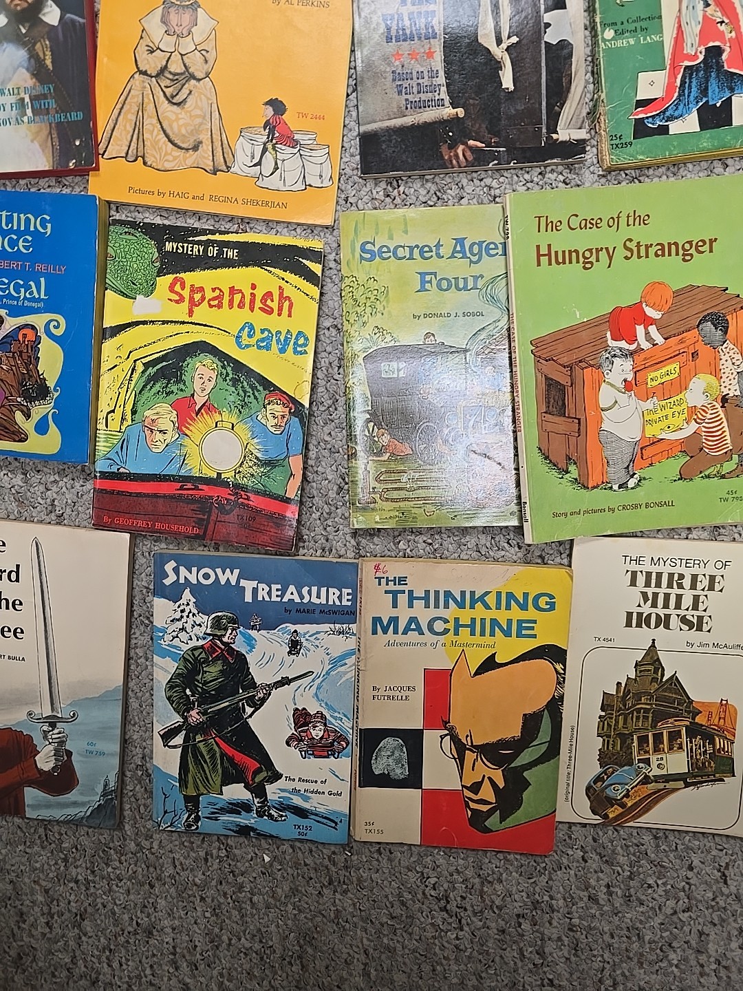 Lot of 20 Vintage Mixed Authors Fiction Adventure Paperback Children’s Books