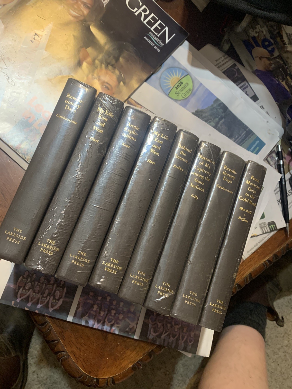 8. Lakeside Press Classics (RR Donnelley) Brown Sealed- Library Study