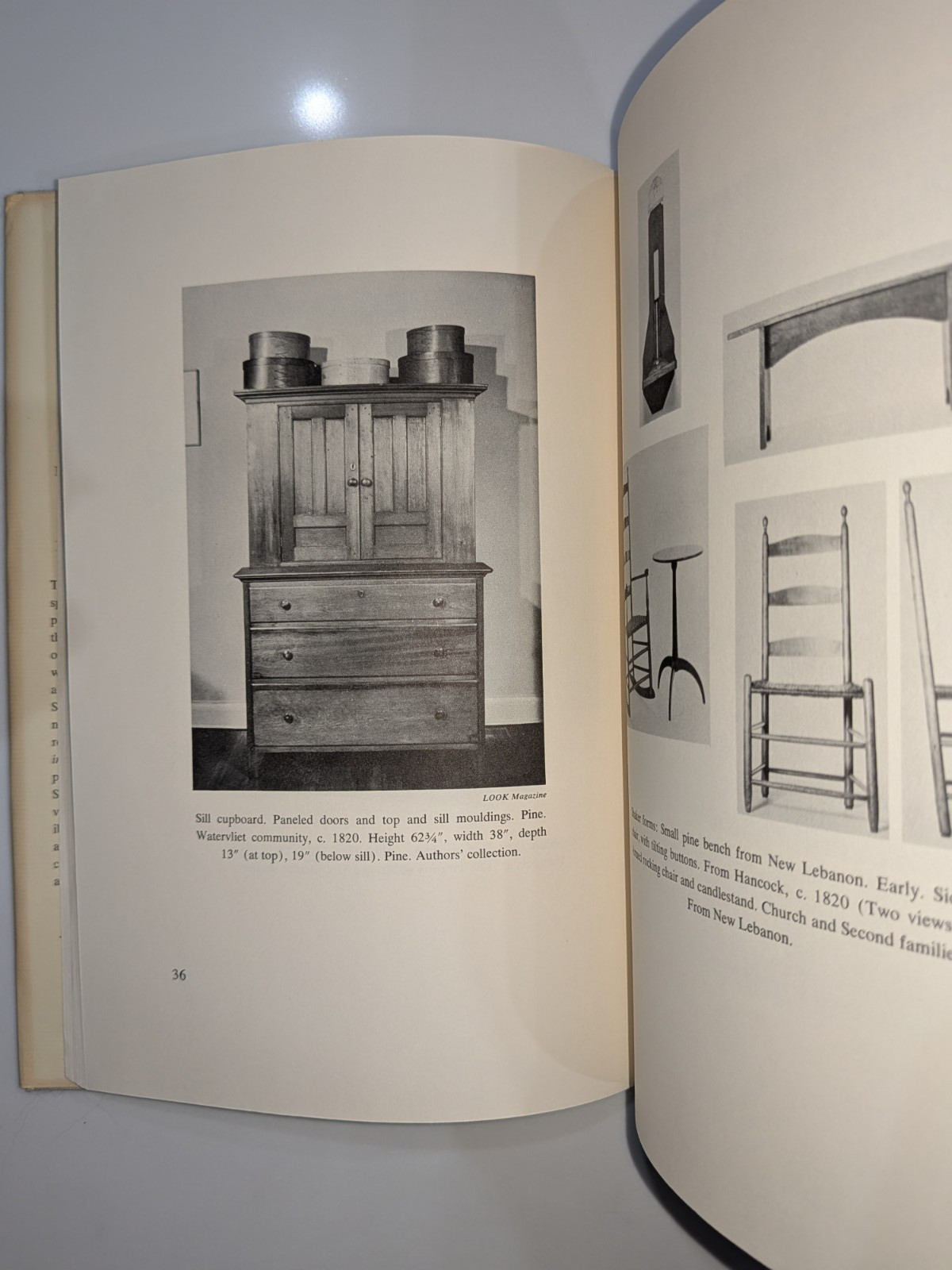 Religion in Wood: Book of Shaker Furniture – Andrews | 1971 | HC DJ -Illustrated