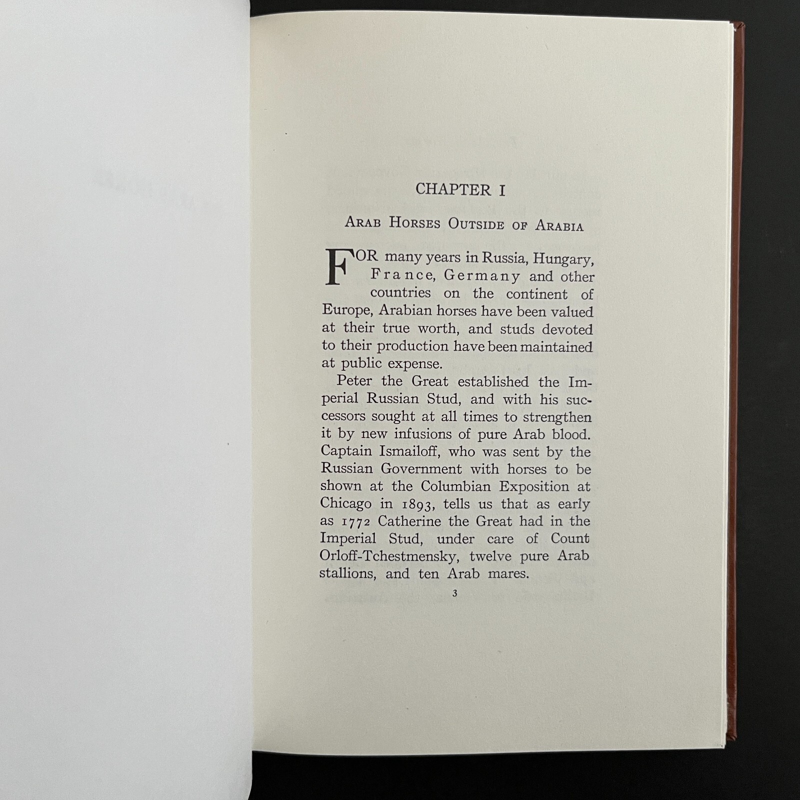 The Arab Horse by Spencer Borden 1949 Hardcover Book