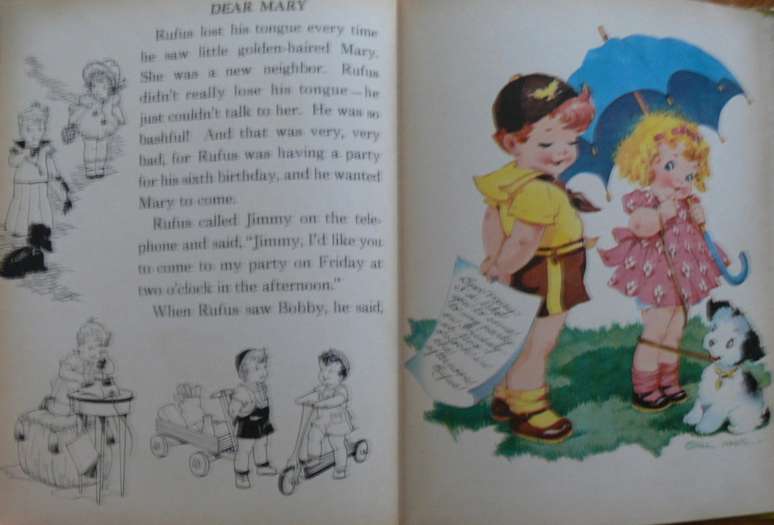 Vintage Saalfield Book ~ THE GOODY-GOOD BOOK OF STORIES w/dj ~ Ethel Hays