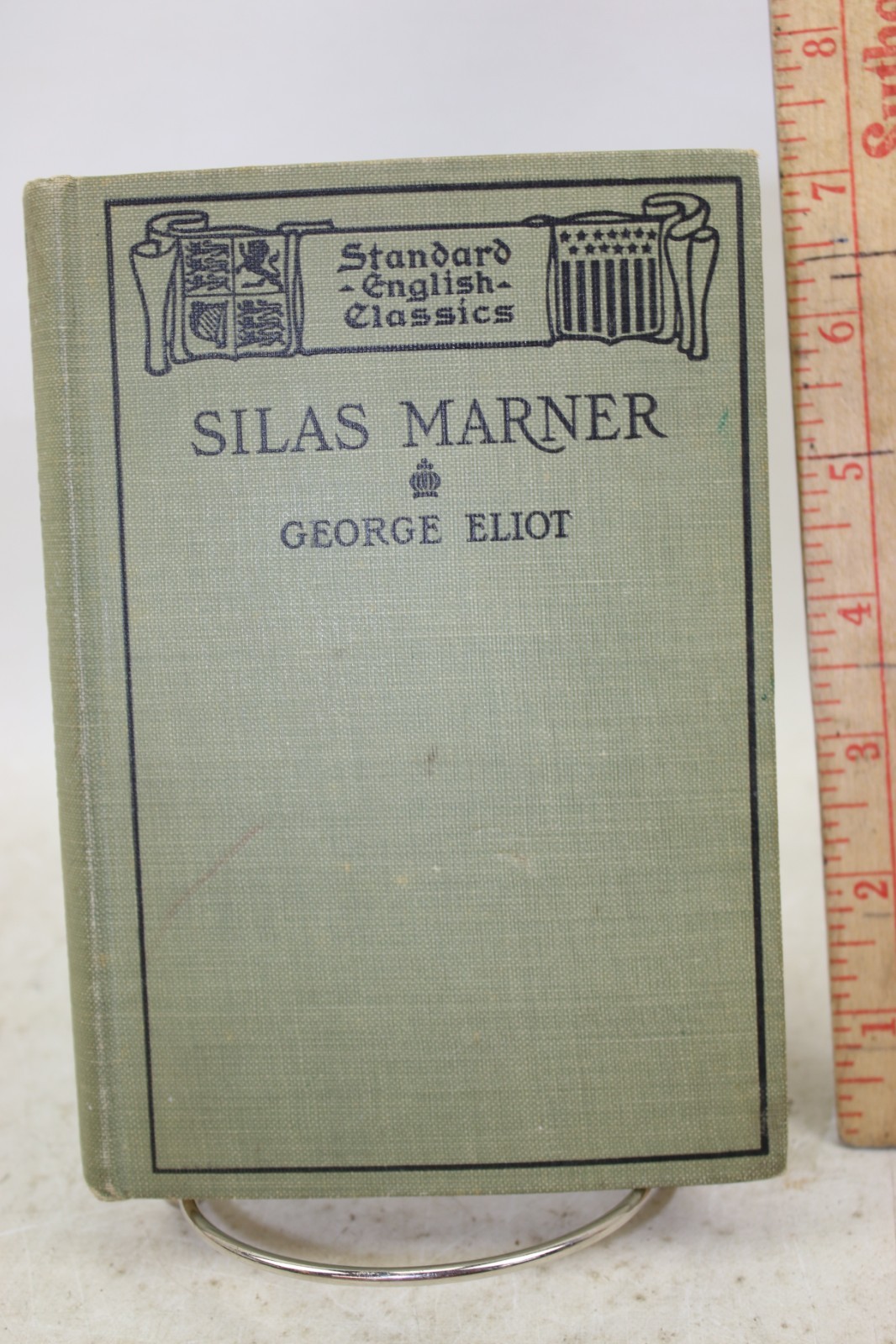Antique Silas Marner by George Eliot Standard English Classics Victorian HC 1898