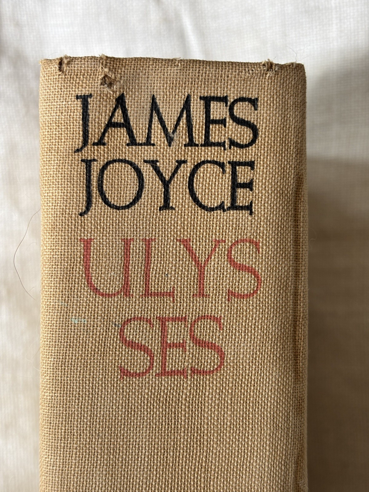 James Joyce ULYSSES 1937 Random House 9th Printing Early American Edition VG