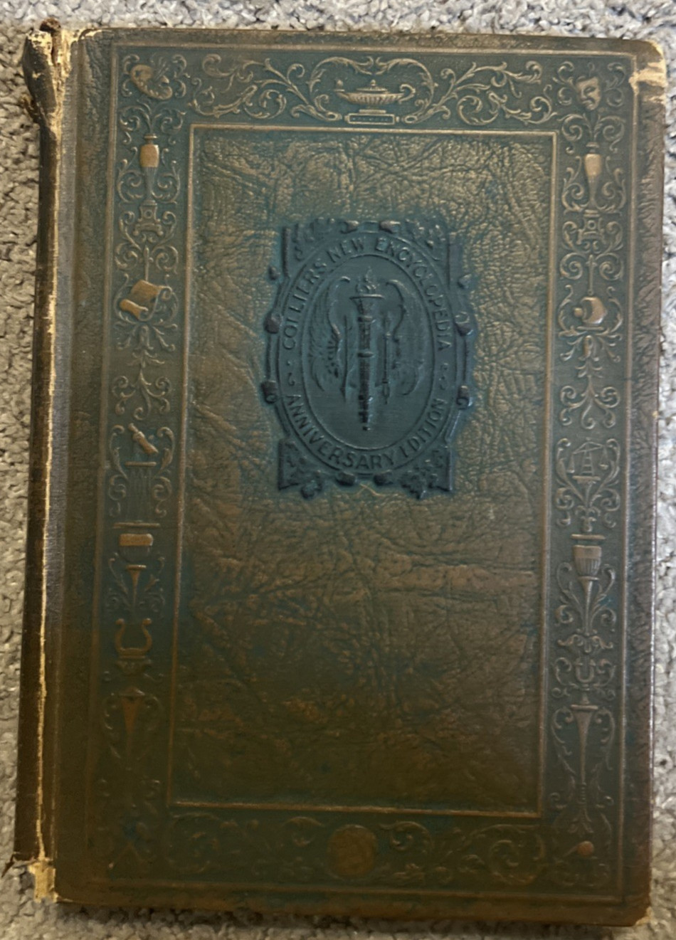 Compton’s Pictured Encyclopedia Volume 7 FE Compton & Co HC 1927