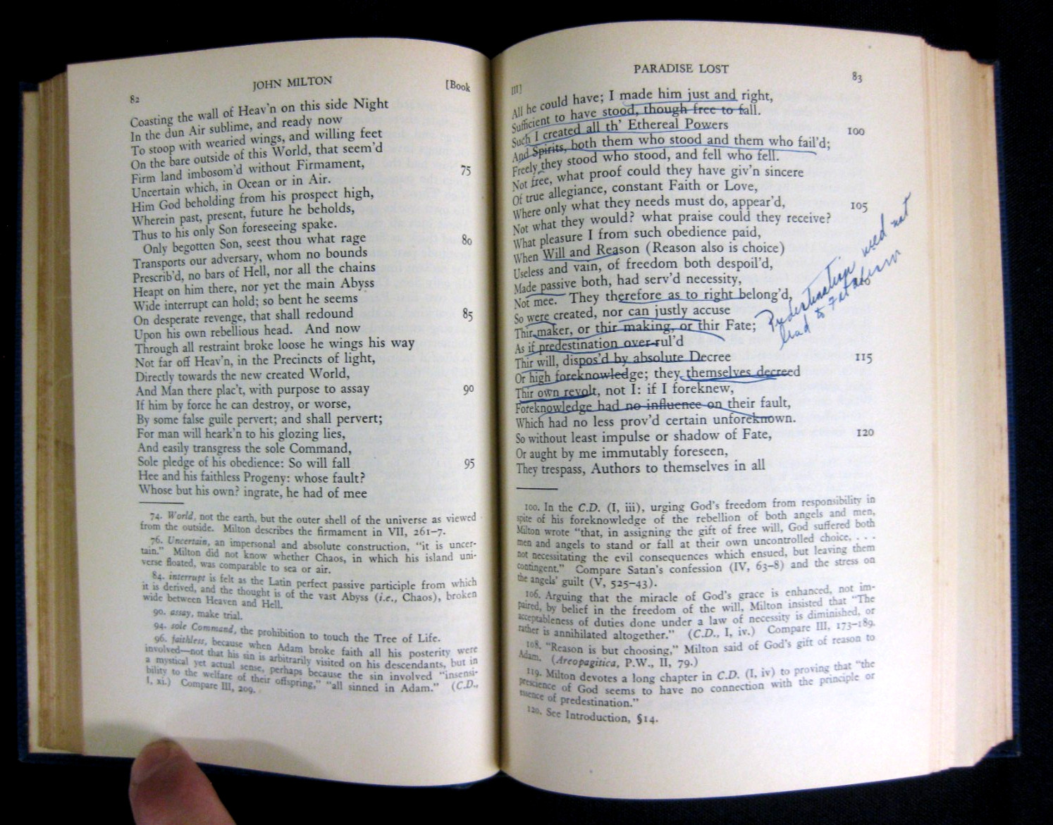 Paradise Lost (1935) & Paradise Regained (1937) John Milton HC 1st ed 2nd print