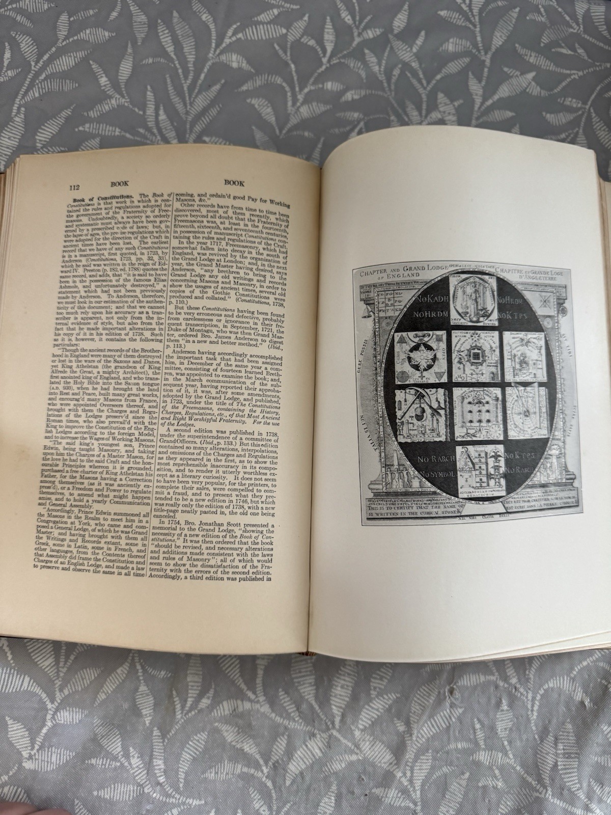 1921/1925 Encyclopedia of Freemasonry Vol I & II Mackey Hawkins Illustrated Set