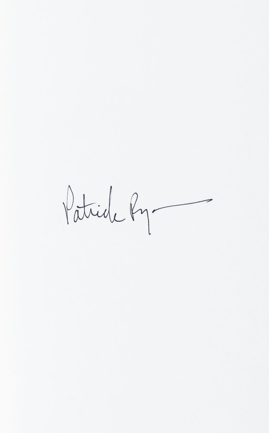 Patrick Ryan / Buckeye A Novel Signed 1st Edition 2025