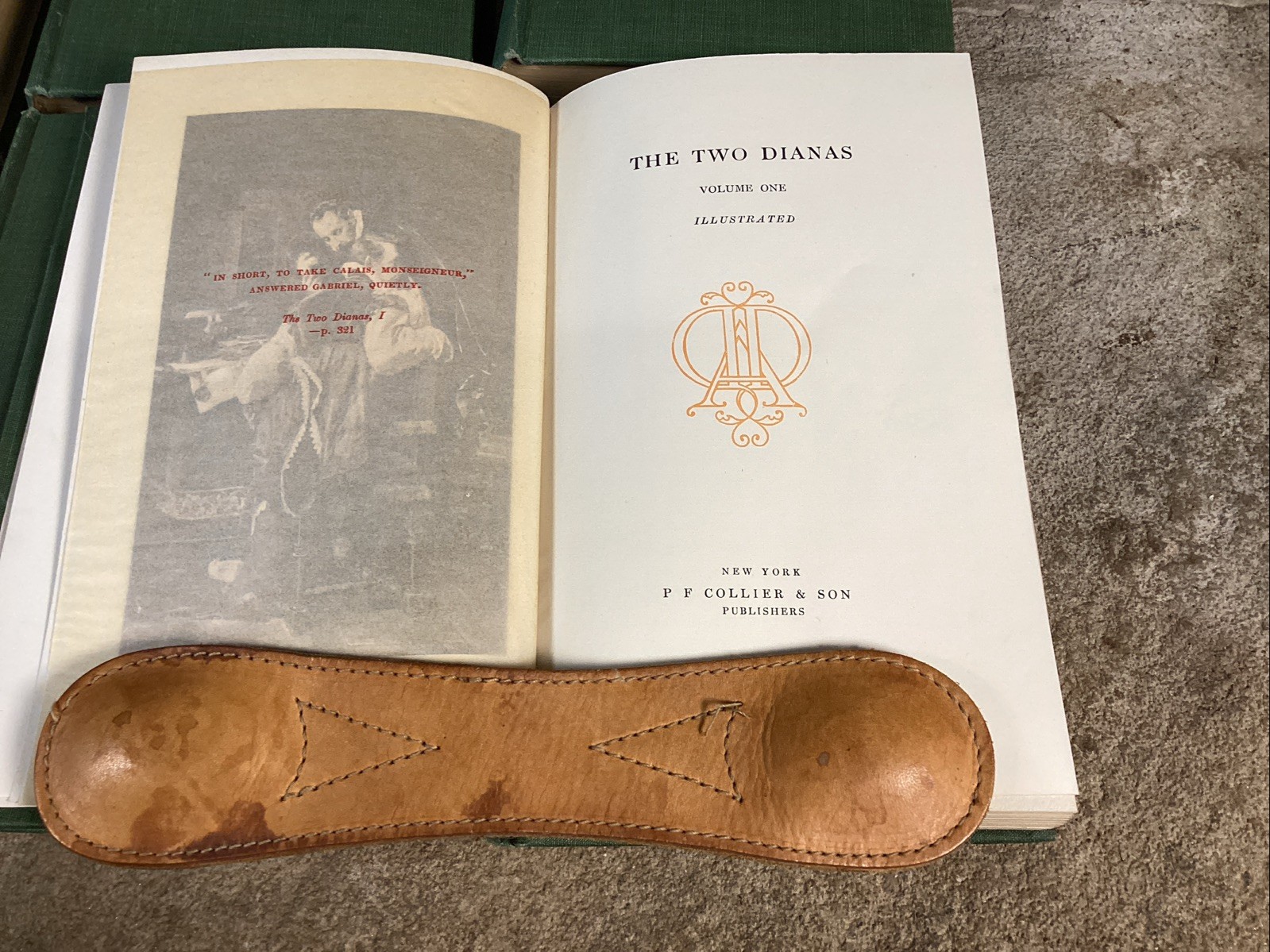 The Works of Alexandre Dumas 1910 Edition- Partial 6Volume Set- Instant Decorat
