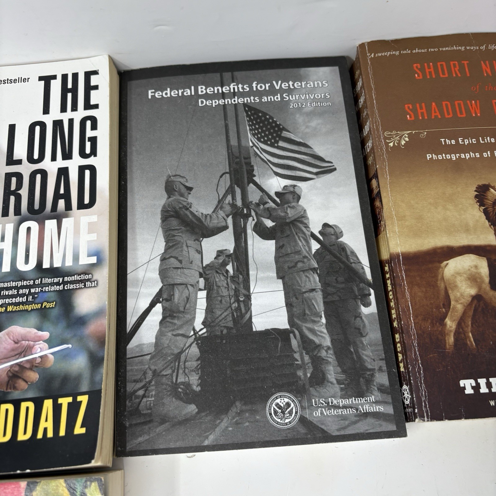 Military Book Lot All Quiet Western Front Team Yankee Flanders Basilone Ww2