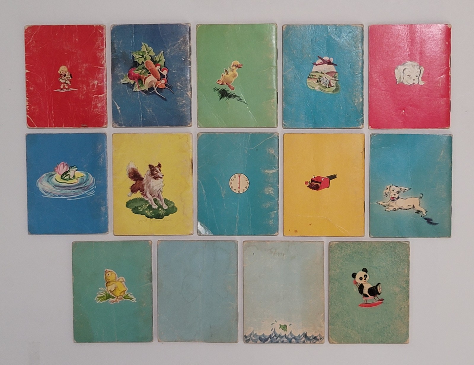 Vintage 1949-1963 Whitman TINY TALES – LOT of 14 Children’s Story Books