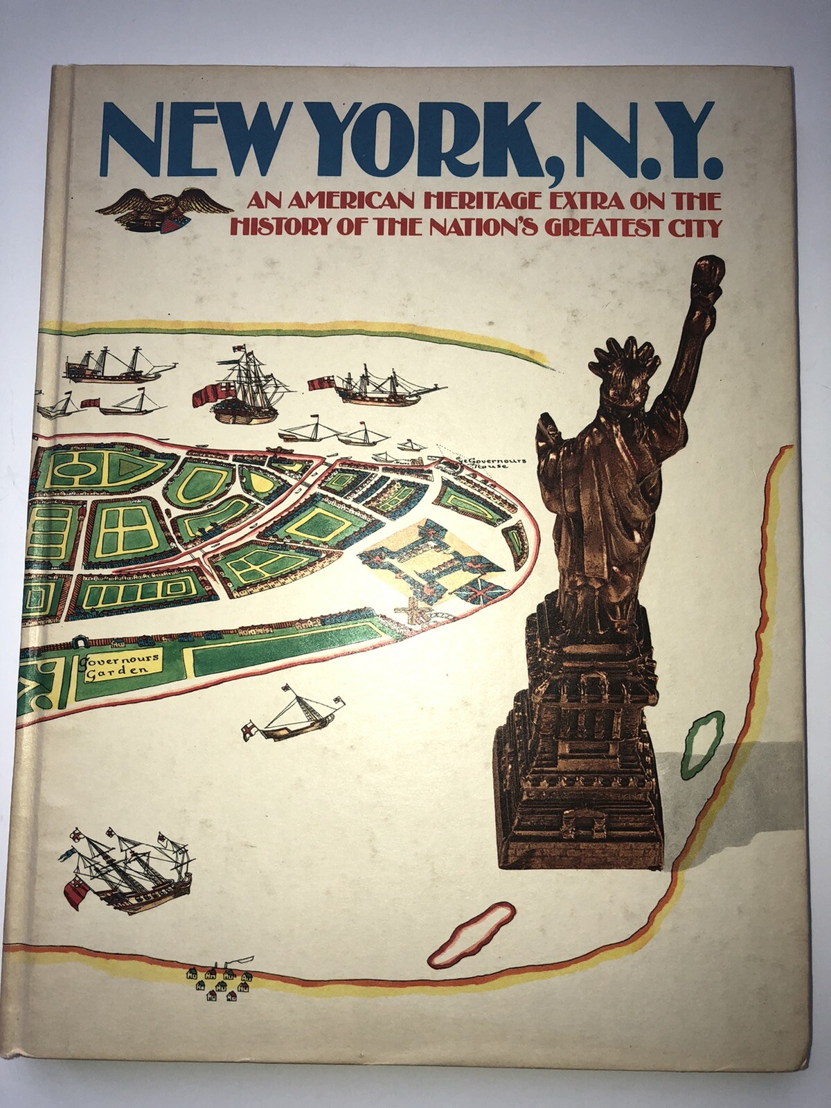 American Heritage New York, NY Book Hardback Published 1968, Illustrated