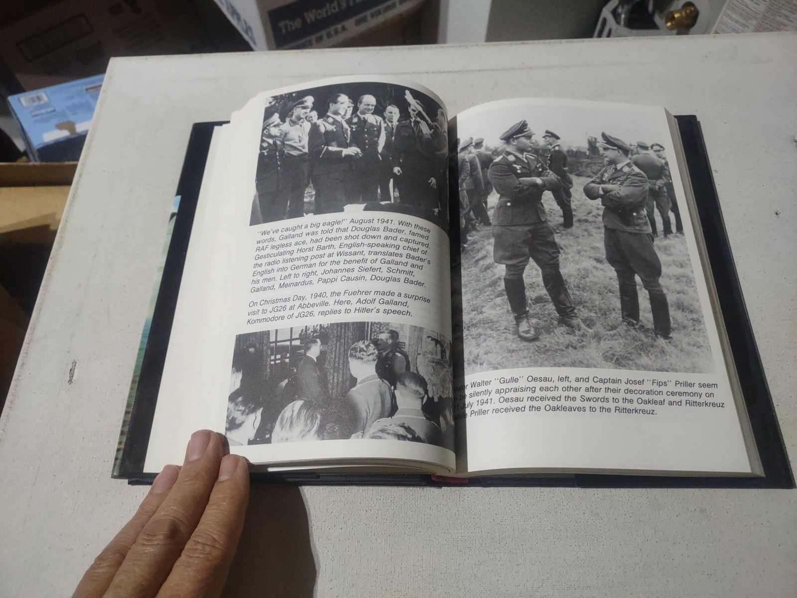 FIGHTER GENERAL THE LIFE OF ADOLF GALLAND SIGNED 1990 HC BOOK WWII FLYING ACE