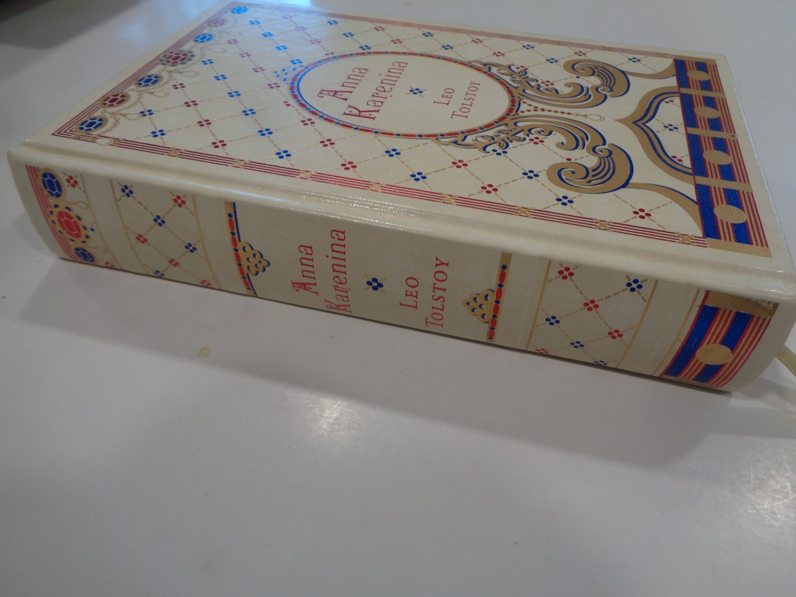 Anna Karenina by Leo Tolstoy – Barnes & Noble Leather Decorative Book NICE!!