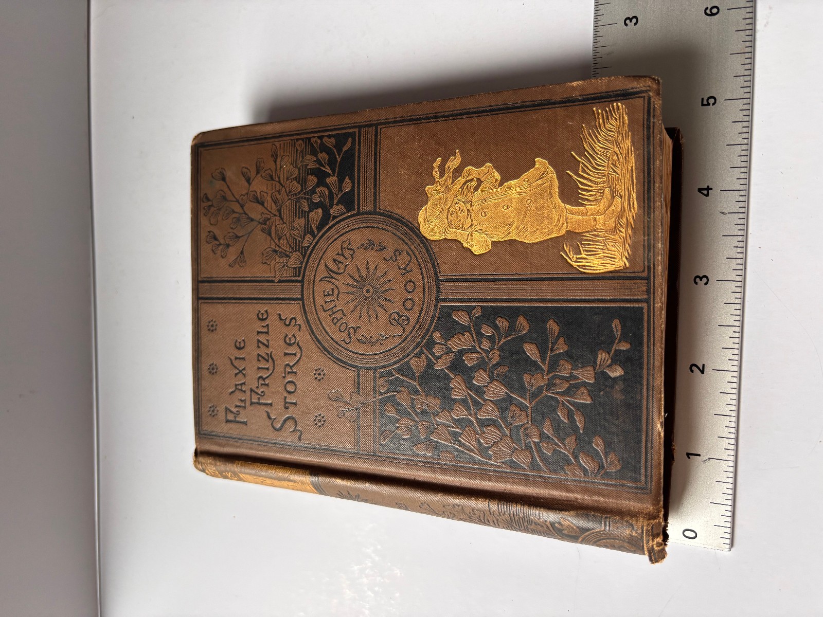 Antique Book Flaxie Frizzle Stories Twin Cousins Sophie May 1880 Lee Shepard