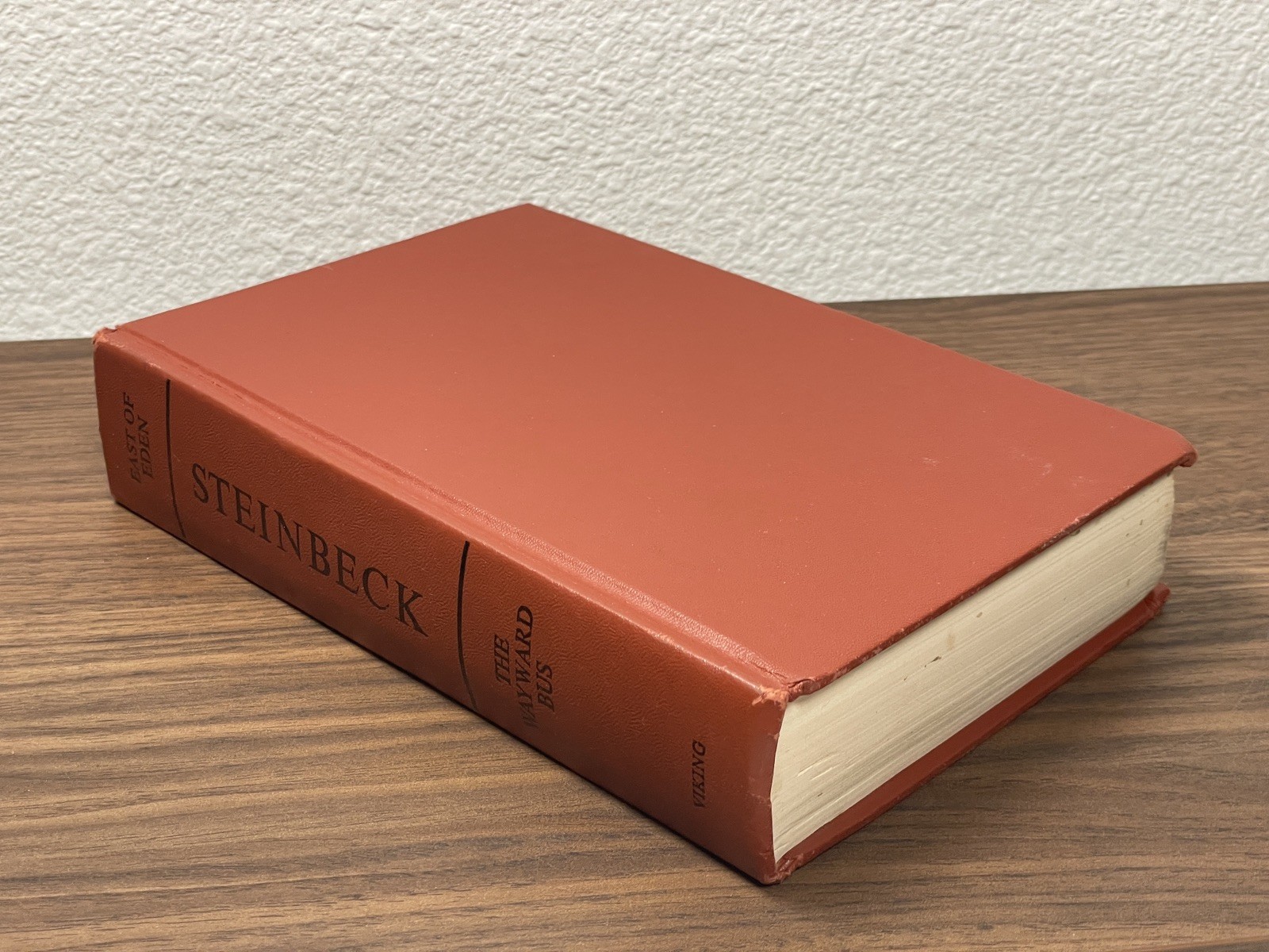 JOHN STEINBECK East of Eden & The Wayward Bus HC VG Viking Press Vintage