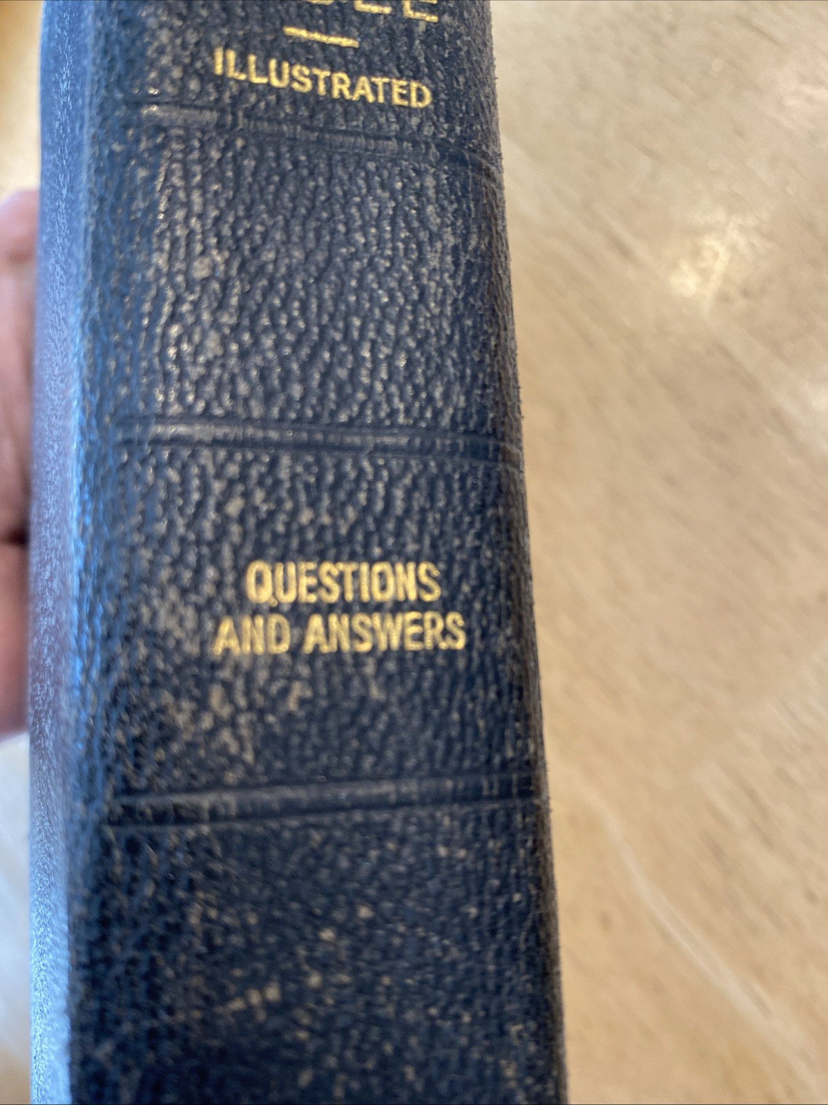 Oxford Self-Pronouncing KJV Bible King James Version Black Leather Maps