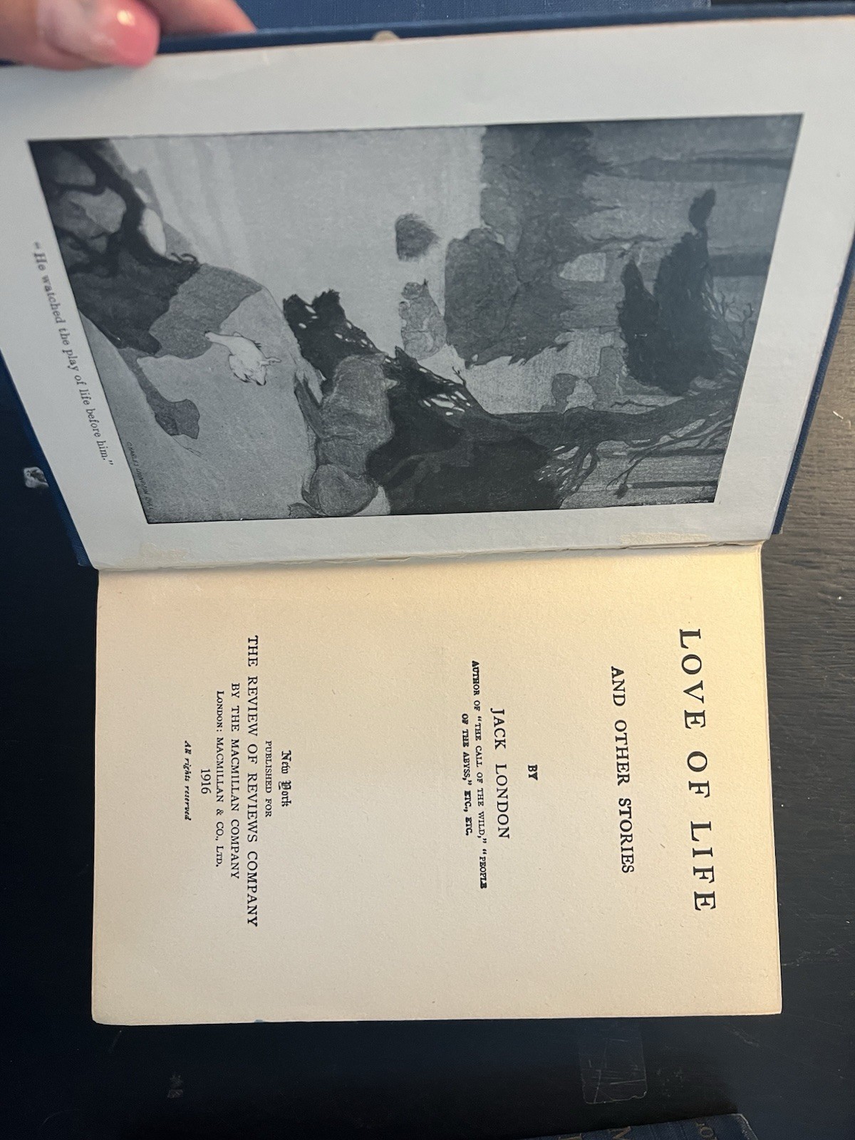 Jack London (lot of 4) 1916 Antique Hardcover Book Authorized Edition Review