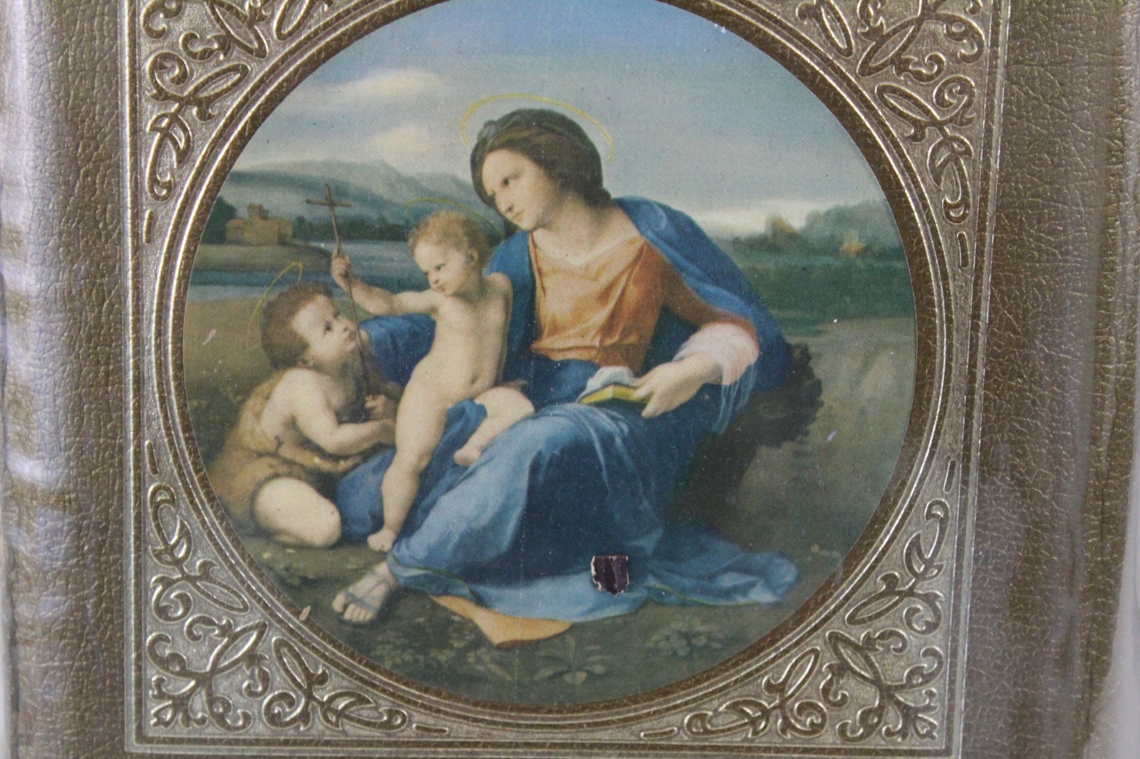 Holy Bible The Marian Edition Catholicism Leather Bound 1966 Catholic Press