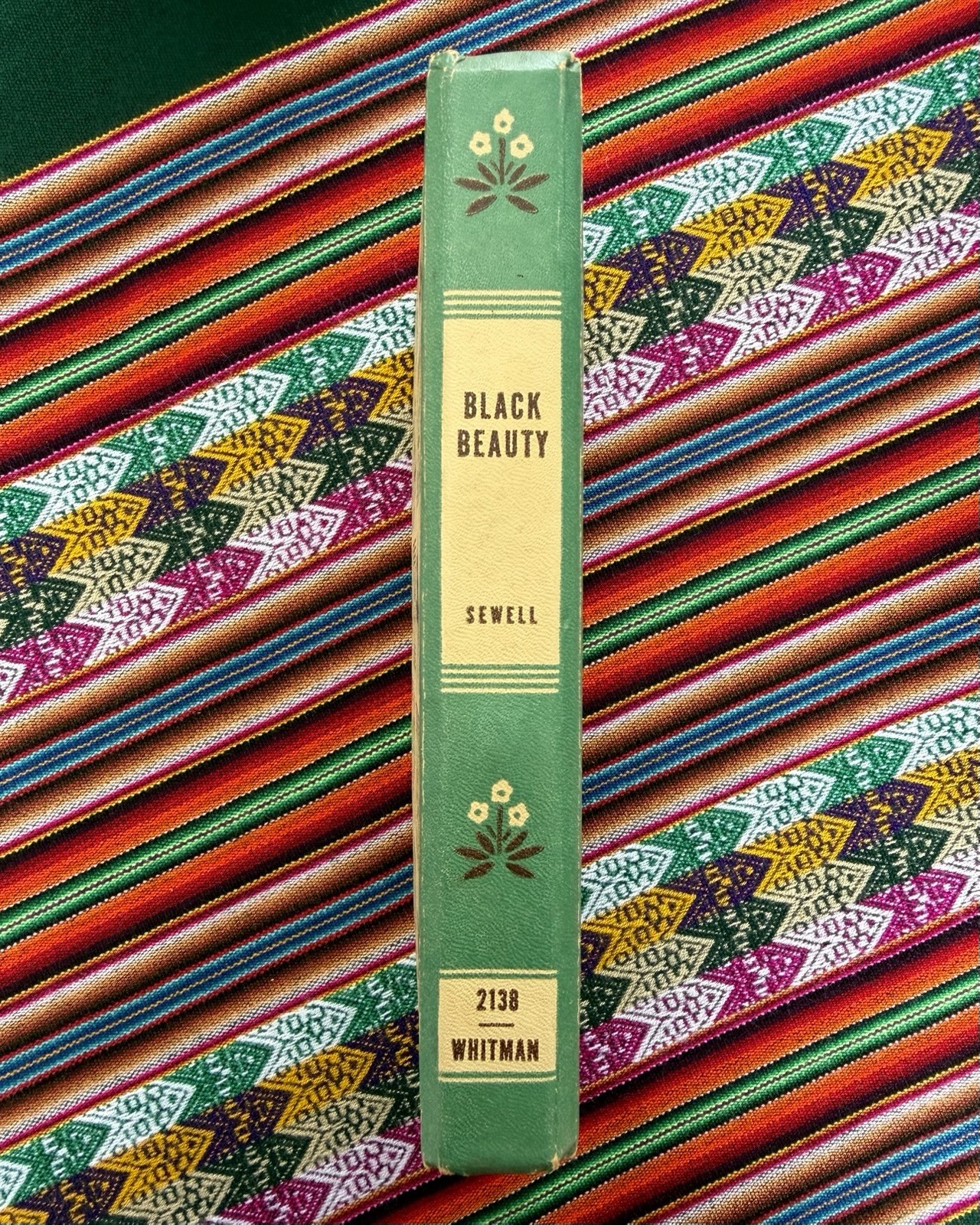 Black Beauty by Anna Sewell (1938, HC) Illustrated Vintage Book