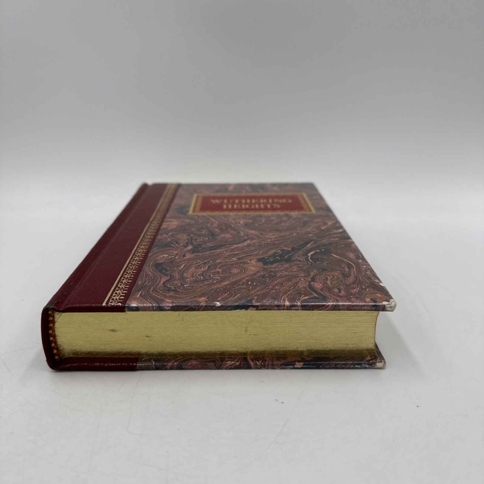Wuthering Heights Bronte Bonded Leather-Gilded 1983 Chatham River Press