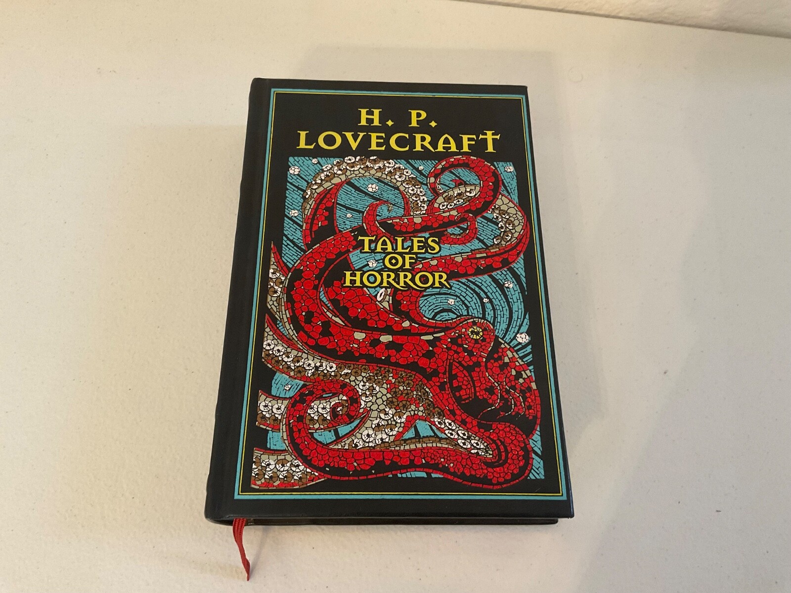 Tales of Horror by H.P. Lovecraft Cthulhu Leather Bound Collectible, Very Good