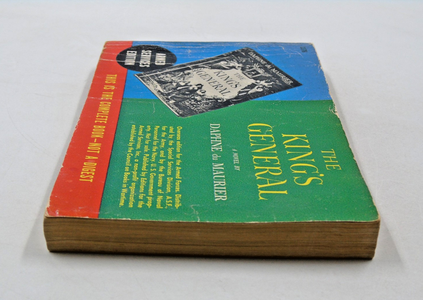 Vintage The King’s General 1946 By Daphne du Maurier Armed Services Edition Book