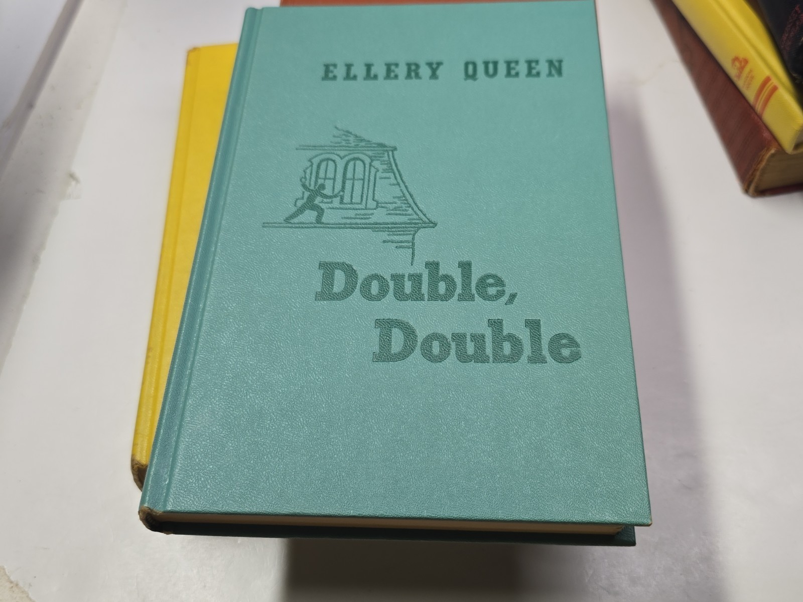 Ellery Queen Hardcover Books Mystery Crime Vintage Lot of 9 Thrillers