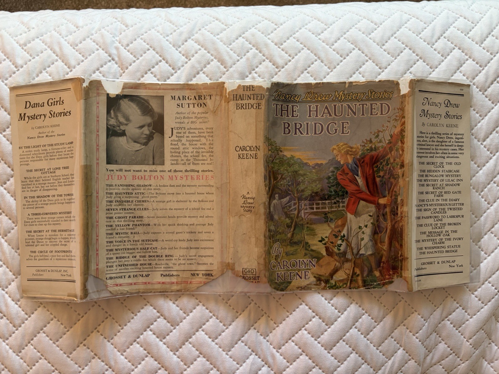 Nancy Drew The Haunted Bridge – (#15) 1937 First Edition and Printing