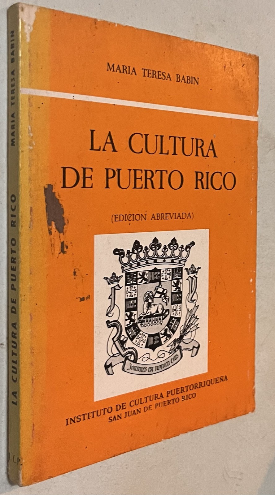 La Cultura de Puerto rico ( edicion Abreviada)