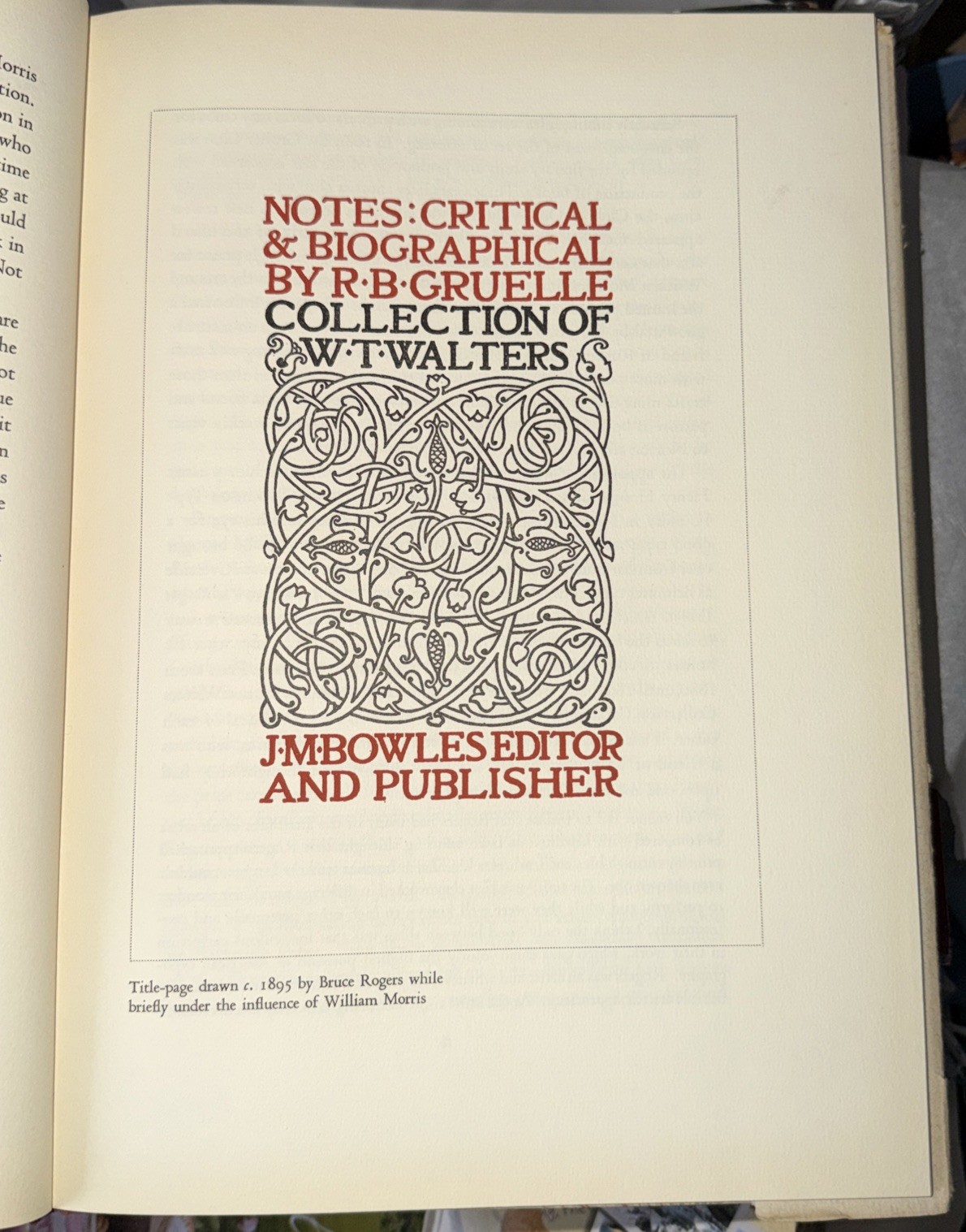 Bruce Rogers & American Typography, Limited edition
