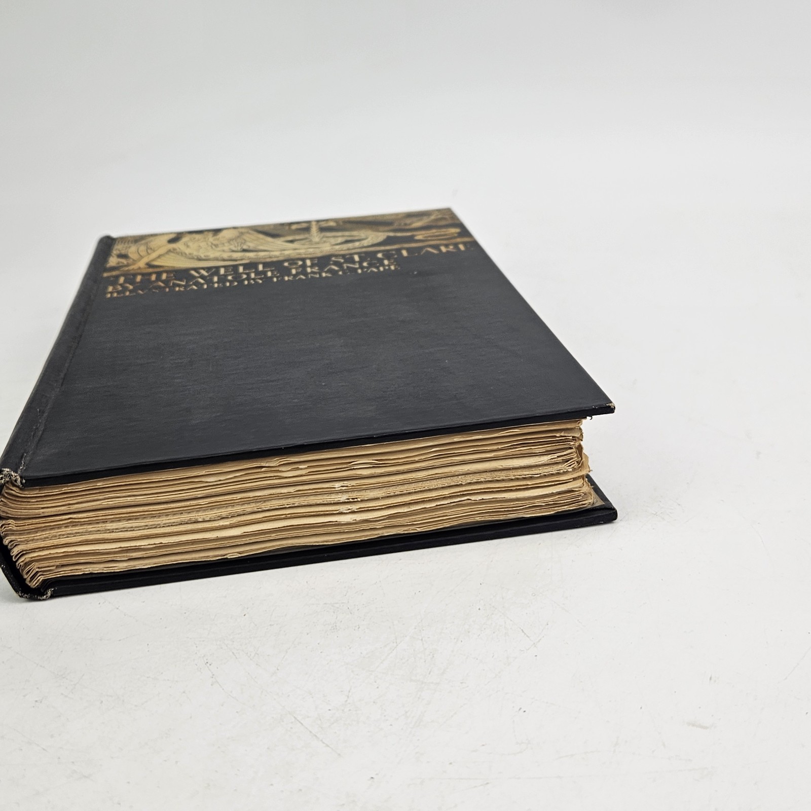 1928 The Well of St. Clare Anatole France Frank C. Pape Illustrated HC Book