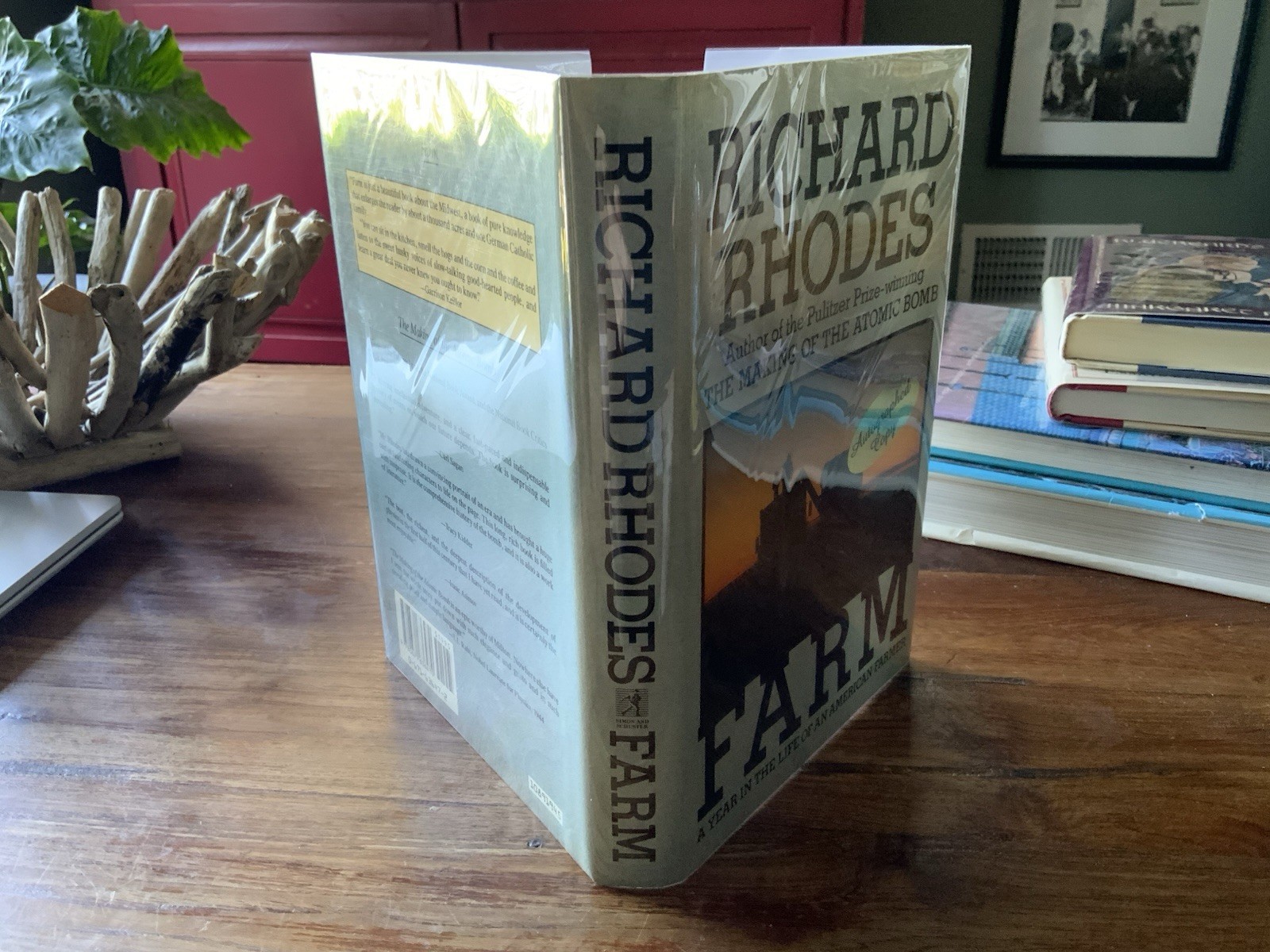 Richard Rhodes ~ Farm ~ First Edition 1st Printing ~ SIGNED ~ 1989