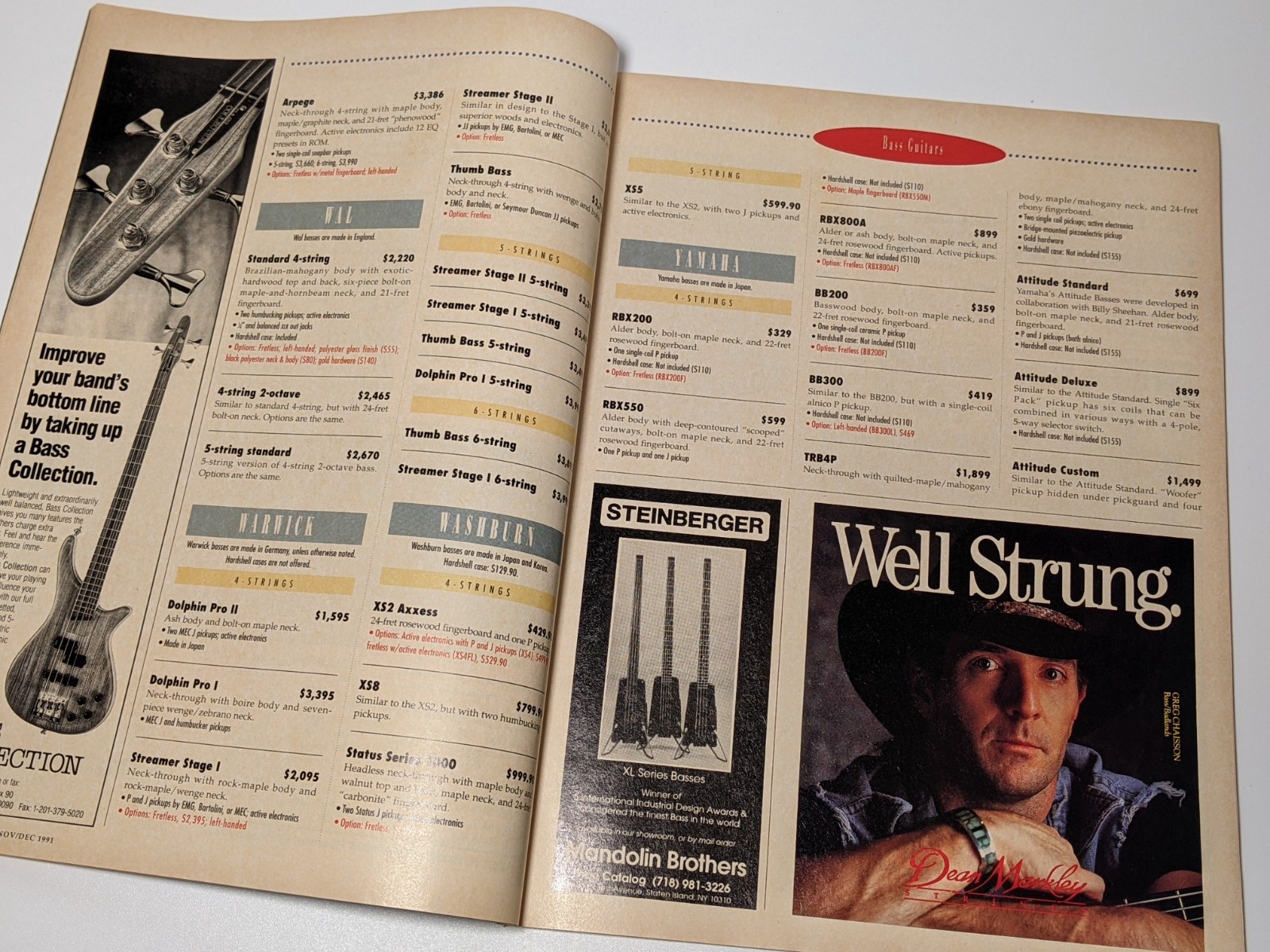 Guitar Buyer’s Guide 1991-92