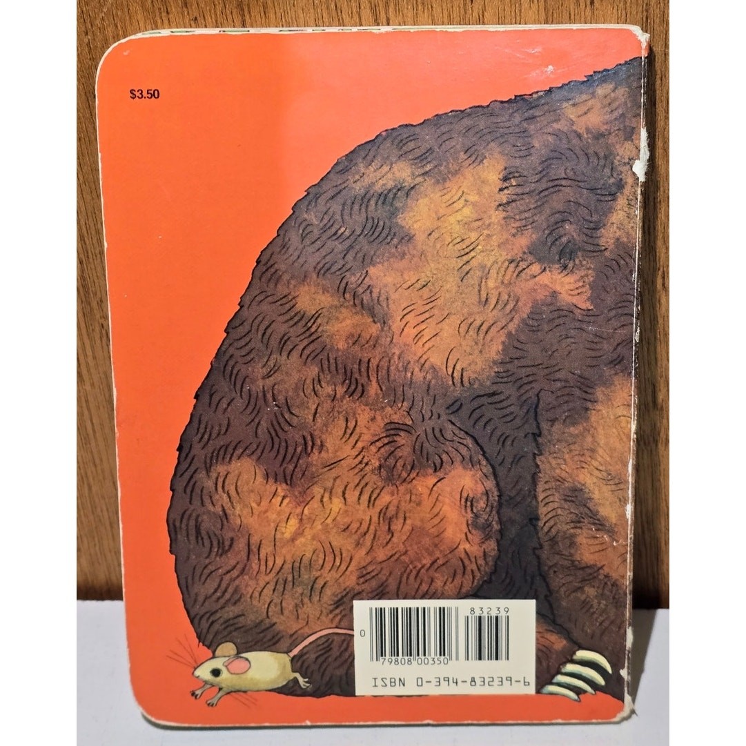 Vintage Random House Big and Little Board Book J P Miller Vintage 1976 Animals