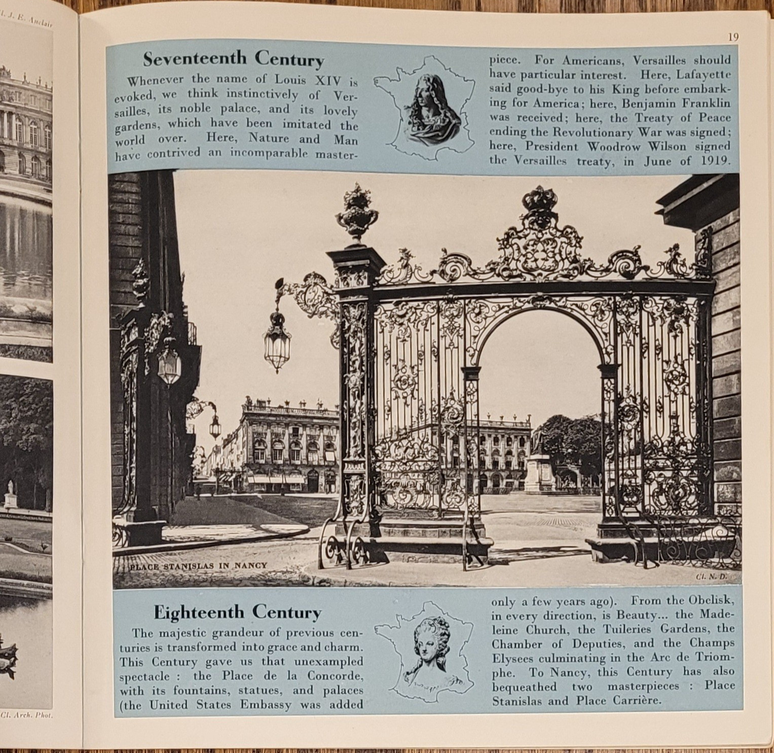 VINTAGE FRANCE TRAVEL BOOKLET ENGLISH J BARREAU PRE-1940 TOURISM ART HISTORY–C