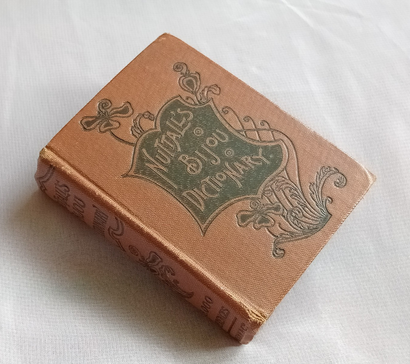 Antique Miniature Nuttall’s Bijou Dictionary Frederick Warne & Co. Victorian