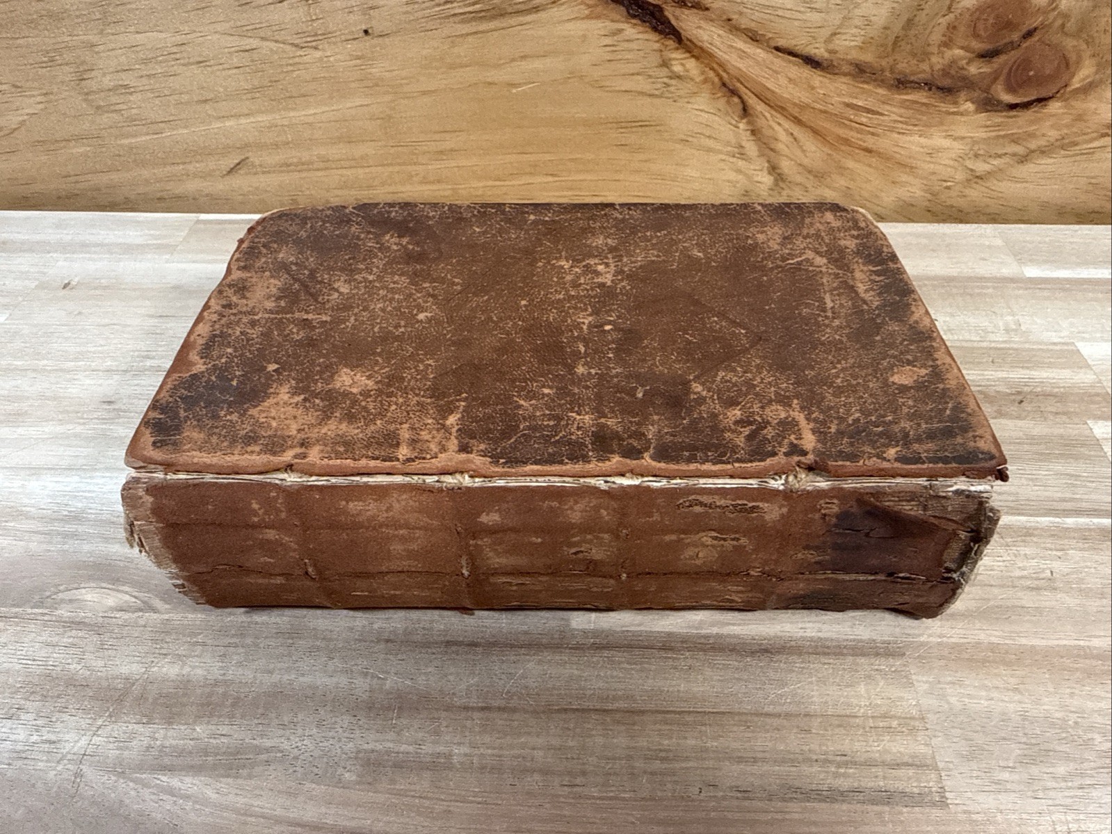 1832 HOLY BIBLE french LA SAINTE BIBLE new york AMERICAN BIBLE SOCIETY 3rd ED.