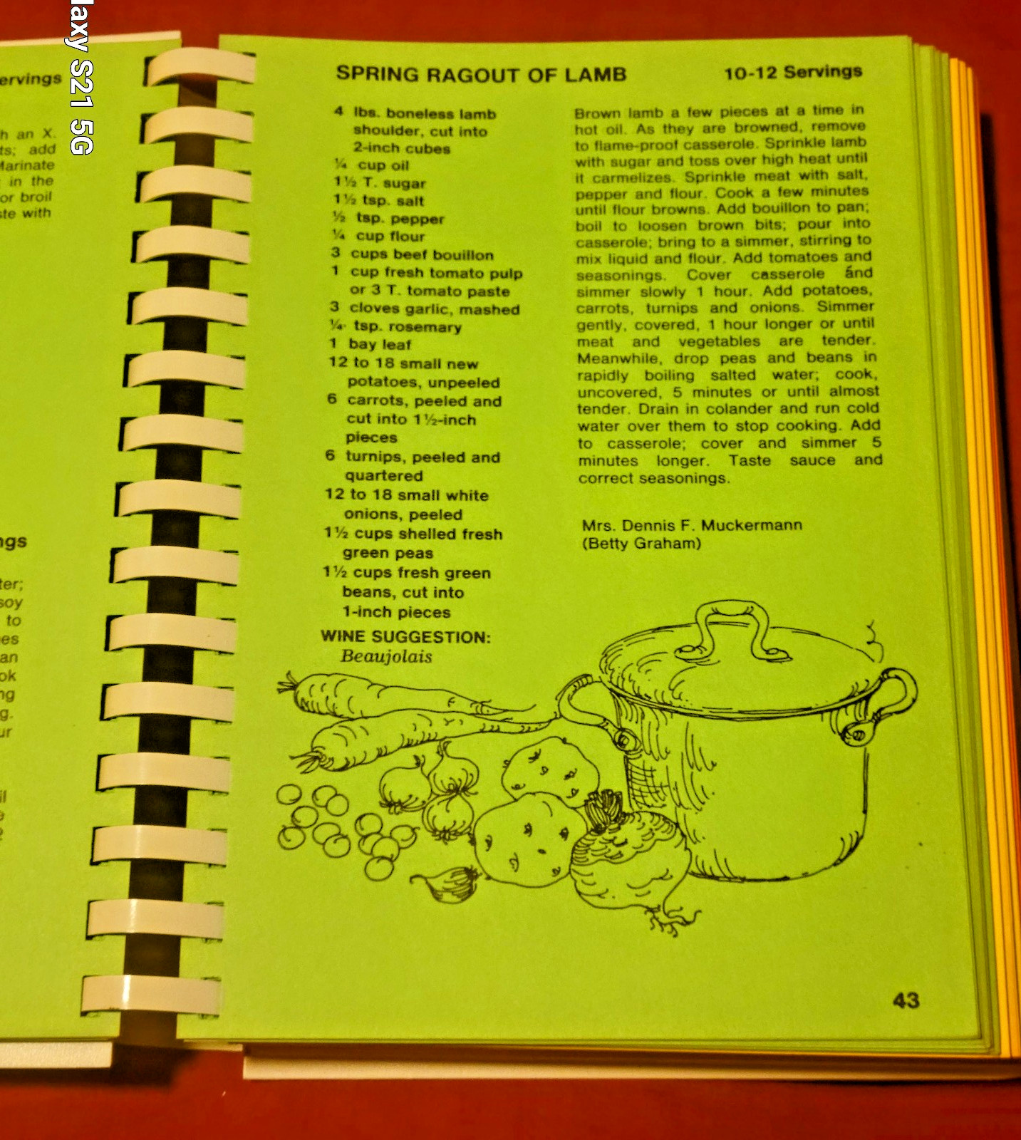VTG 1974 Soupcon Chicago Junior League Cook Book Near Mint Gift Quality Spiral