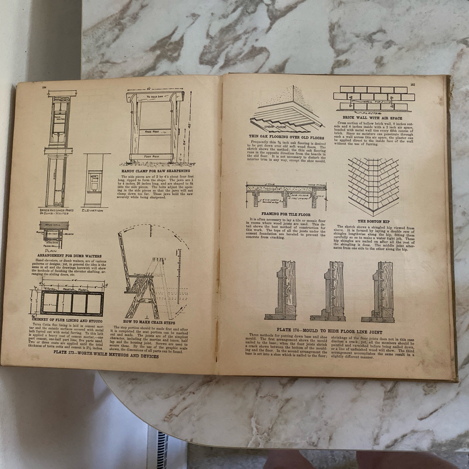 Radford’s Details of Building Construction 185 Plates 1911 Antique Architecture