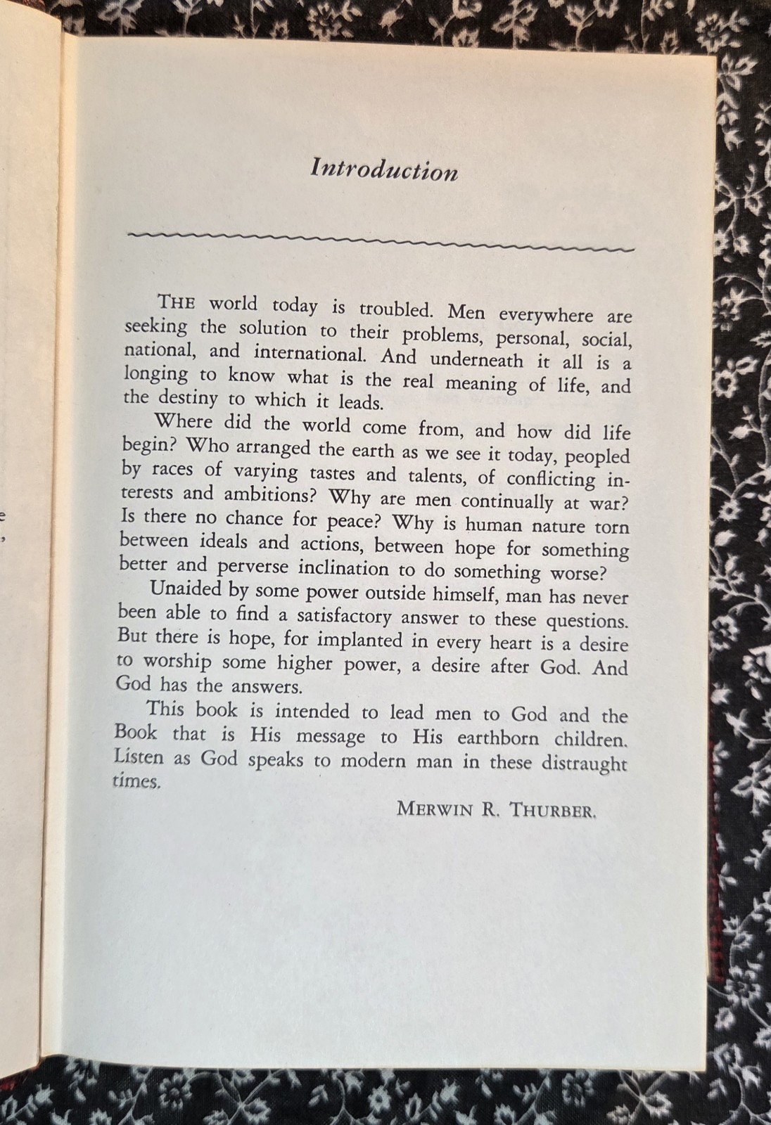 God Speaks to Modern Man by Arthur E. Lickey 1952, HC, SDA