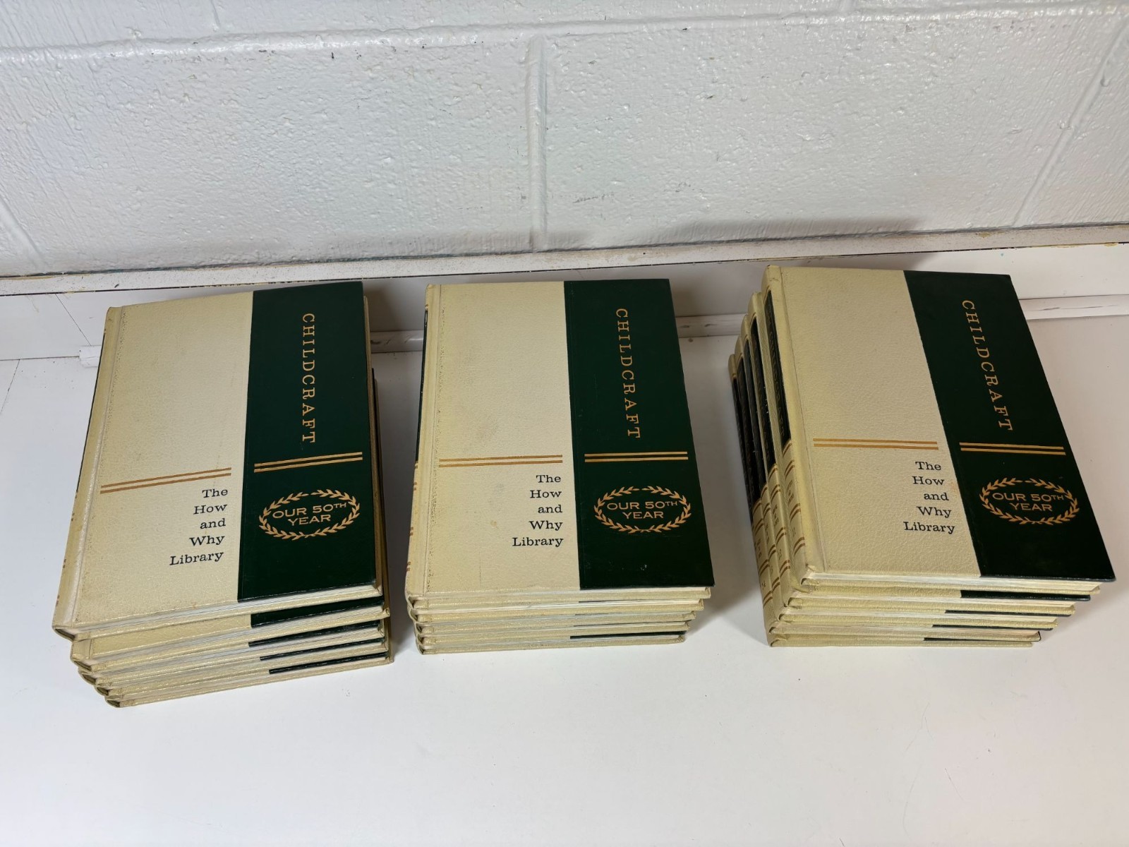 Childcraft How & Why Library 50th Anniversary Edition 15 Volume Set 1966