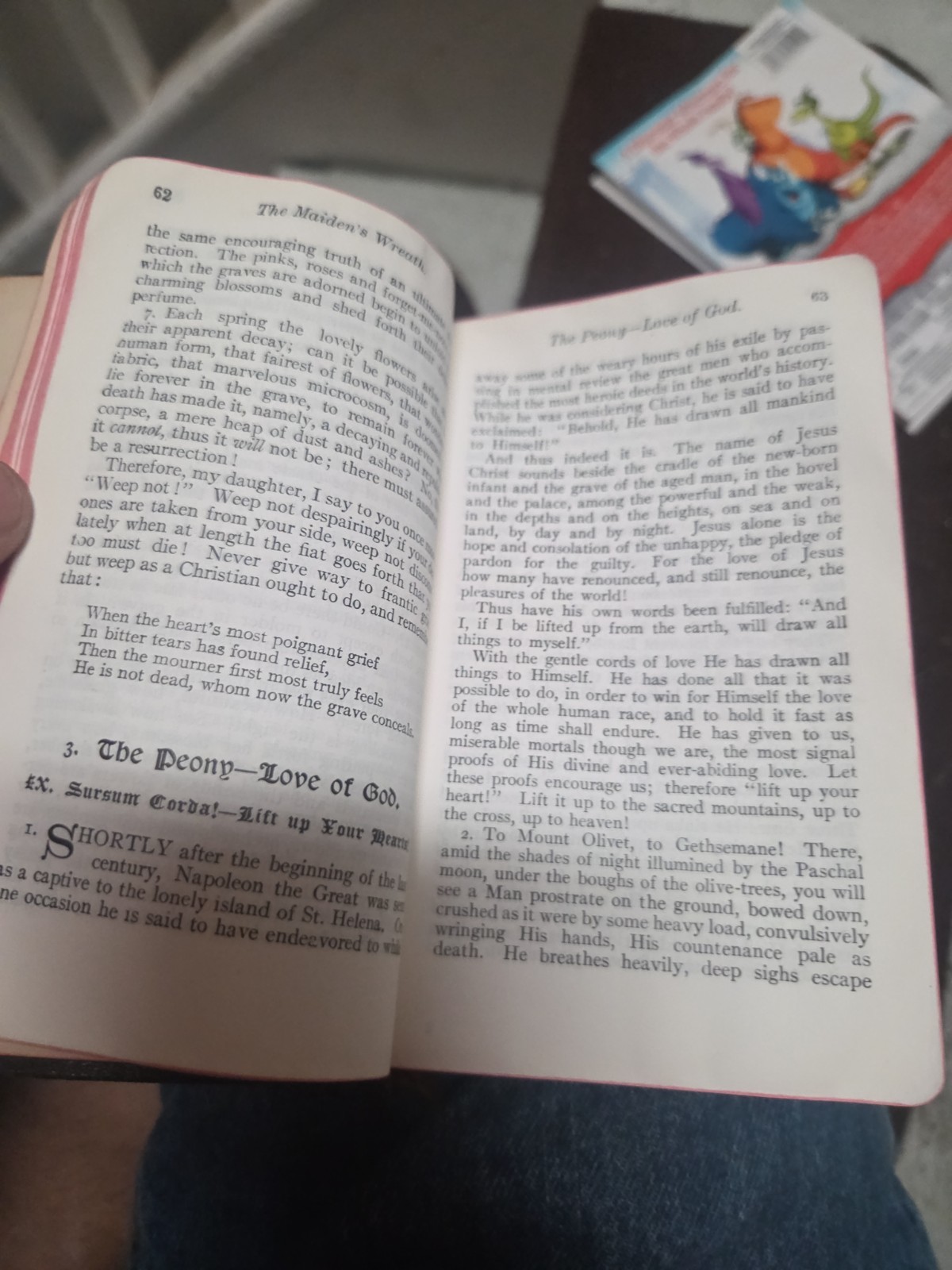 1946 THE CATHOLIC GIRL’S GUIDE Rev Francis Lasance Benzinger Brothers LEATHER