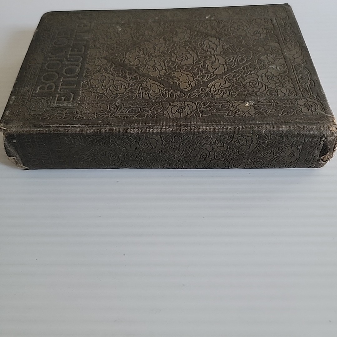 Vintage Book of Etiquette Vol II Lillian Eichler 1921 HC Nelson Doubleday Illust