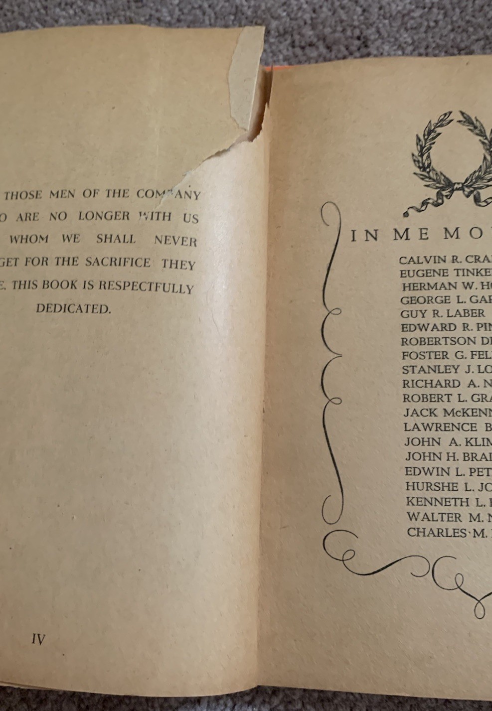 THE STORY OF COMPANY “I” 304th INFANTRY REGIMENT RARE MILITARY WW2 WAR BOOK