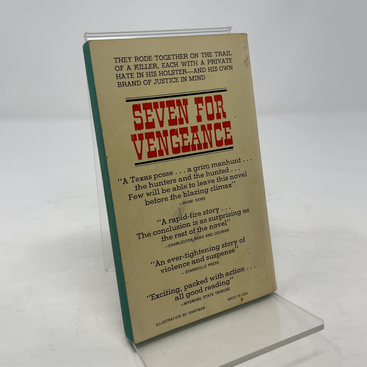 Seven for Vengeance by James Keene PB First Thus Very Good 1965