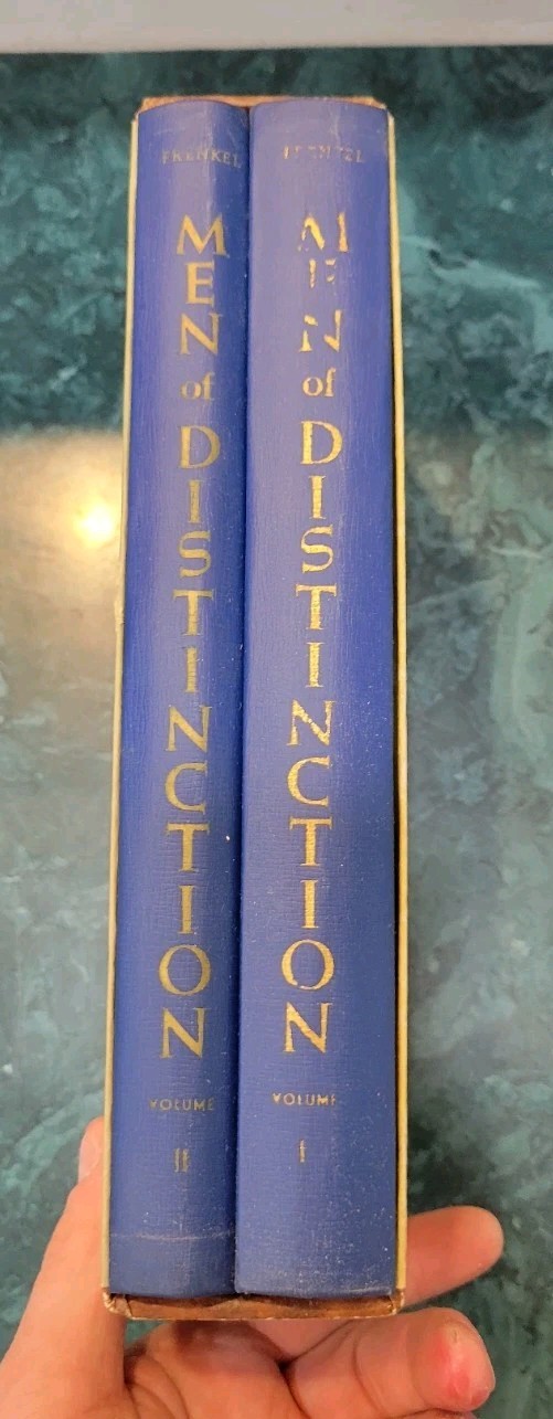 Men of Distinction Biographies of Great Rabbis 2 Vol set vols 1 & 2 Stories