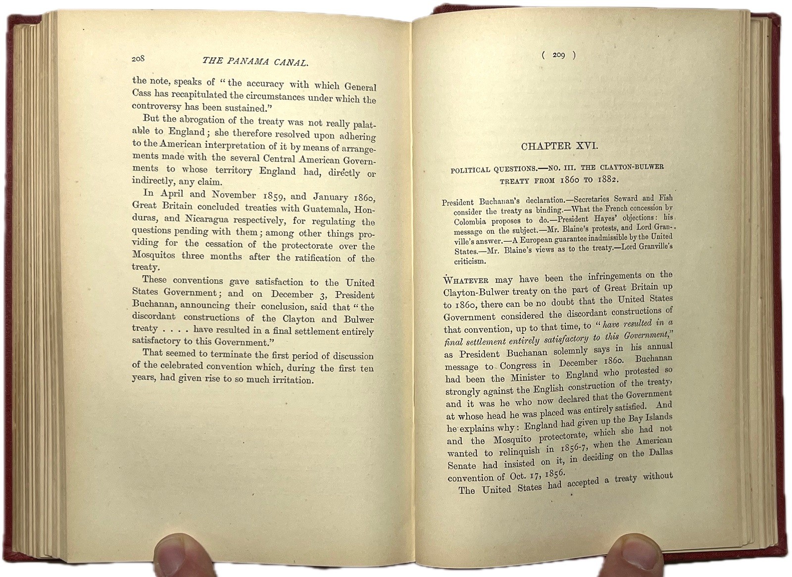 1885 PANAMA CANAL HISTORY POLITICS FINANCE RODRIGUES STUDY MONOGRAPH 1ST ED RARE