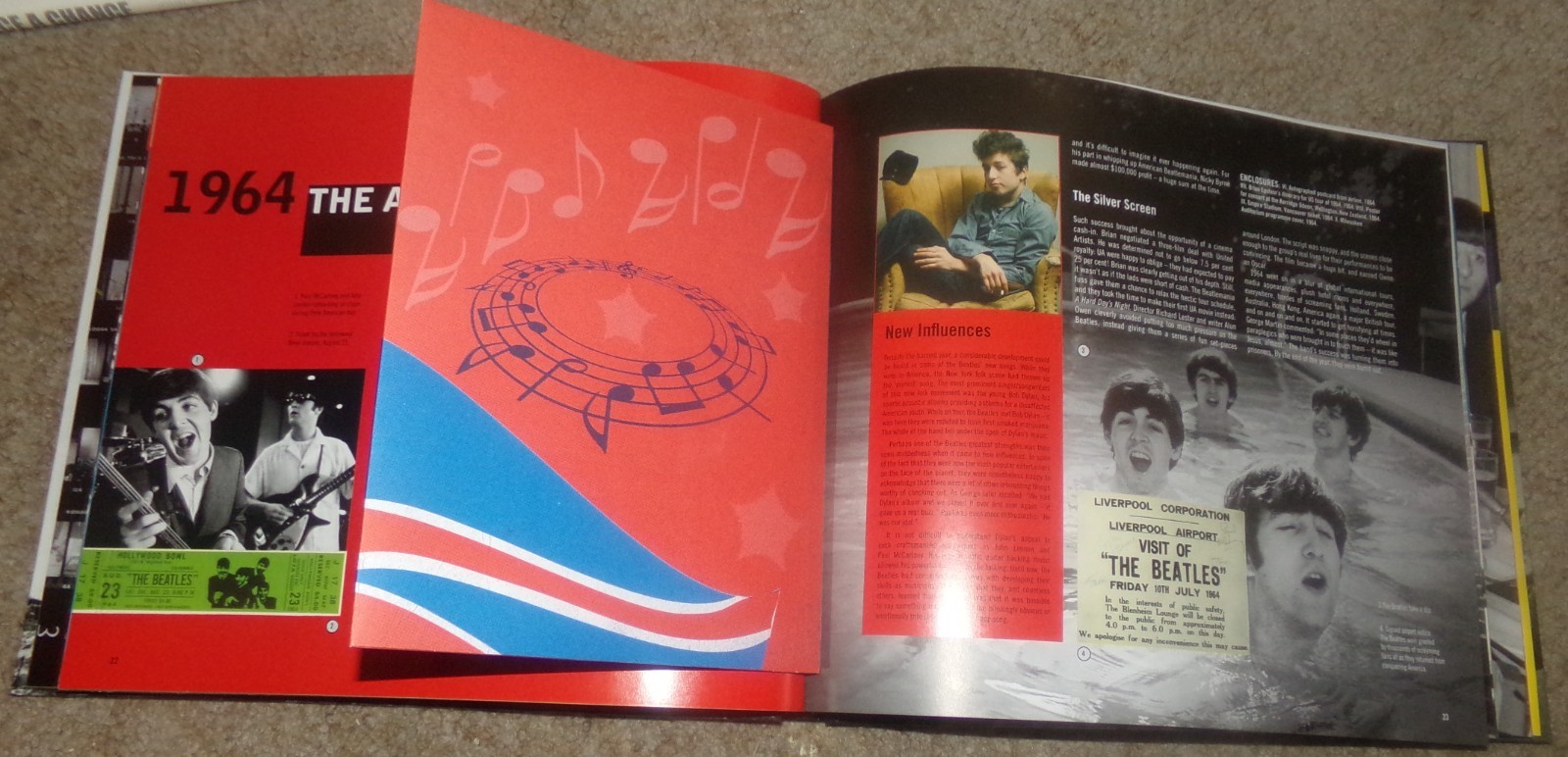 Treasures Of The Beatles Box Set Illustrated Book & Facsimiles Rare Memorabilia